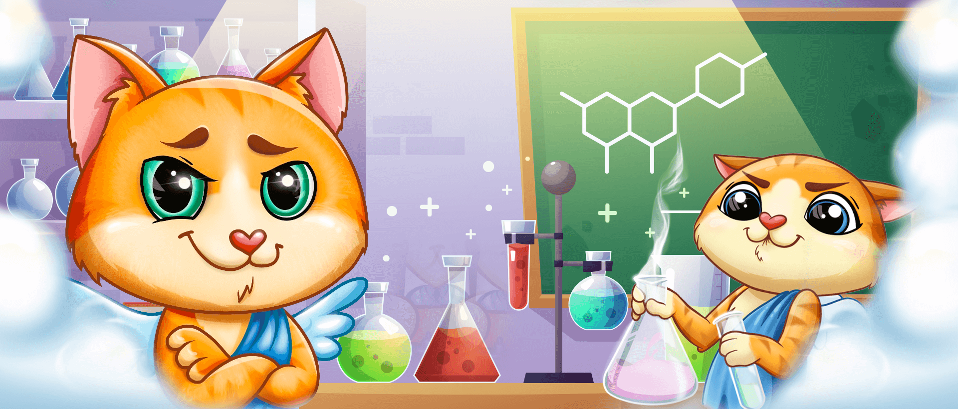 LoveShop NFT котики в лаборатории